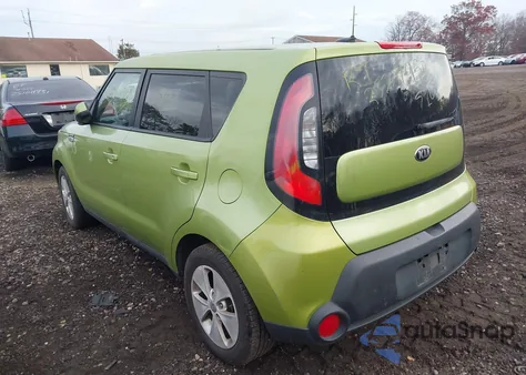 2015 Kia Soul из США, поврежденный, VIN KNDJN2A26F7814851